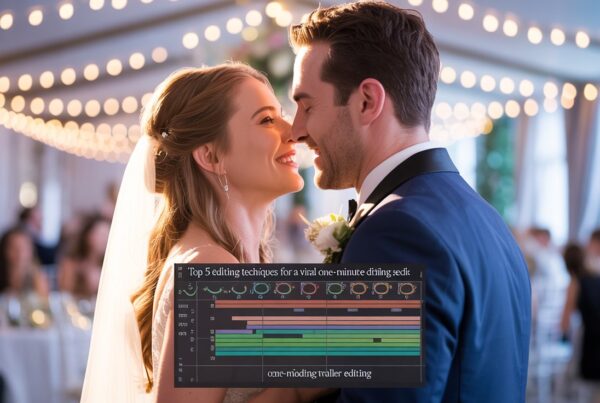 Top 5 Editing Techniques for a Viral One-Minute Wedding Trailer Editing