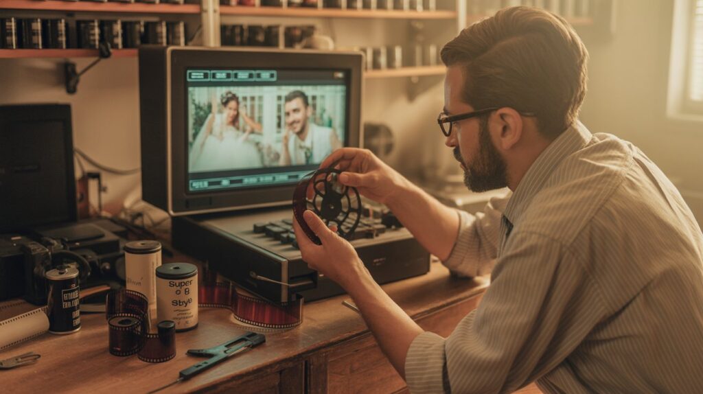 Super 8 & Vintage Film Wedding Videos