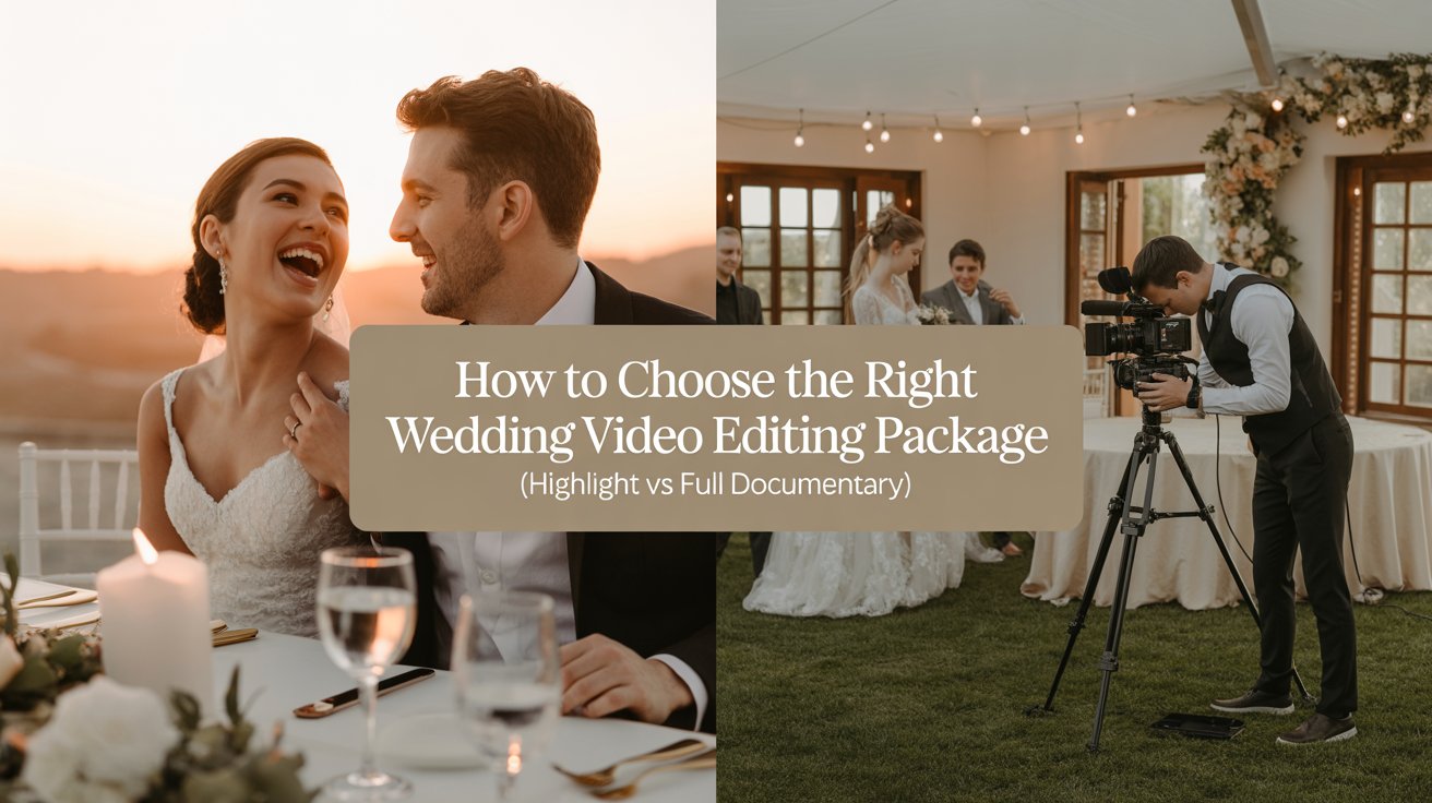 Wedding Video Editing Package