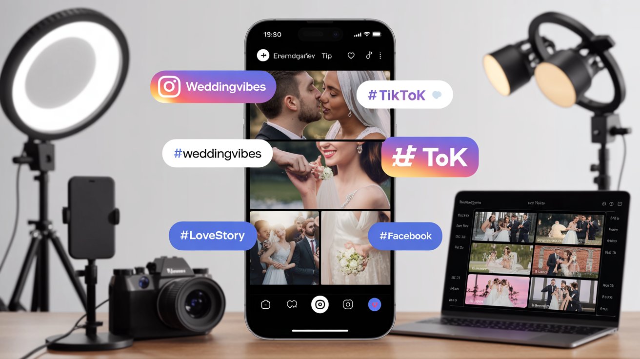 How to Get Social-Media-Ready Wedding Videos (Trailers, Reels, TikTok)