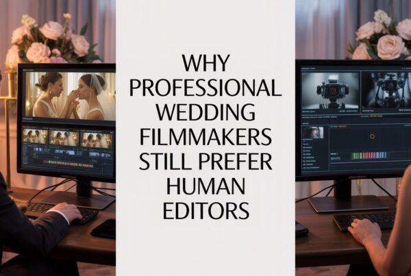 human wedding video editing