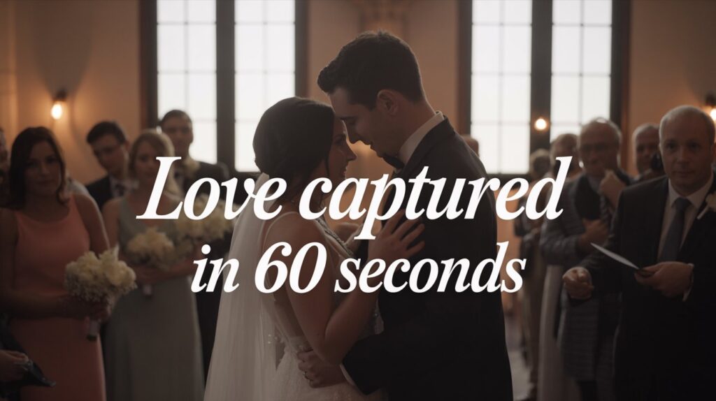 Repurposing Wedding Footage for Social Media