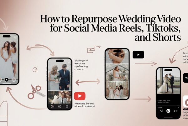 Repurpose Wedding Video for Social Media