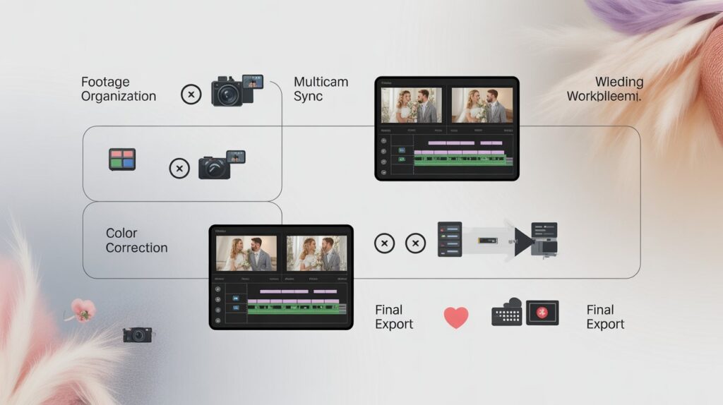 Hybrid Wedding Video Editing Workflow