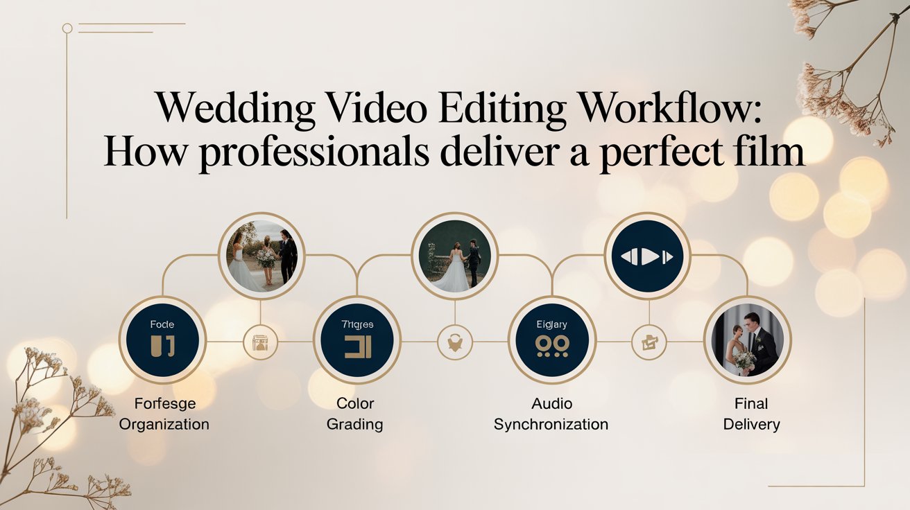 wedding video editing workflow