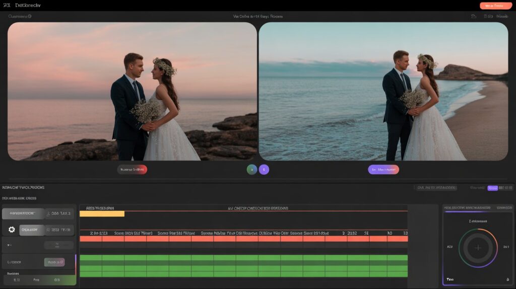 AI vs human Wedding Video Editing