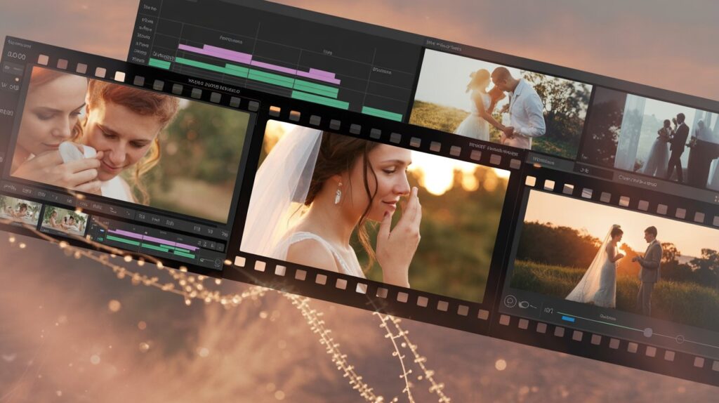 emotional wedding video editing 
