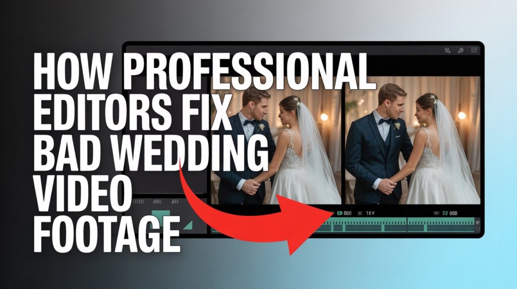 Fix Bad Wedding Video Footage