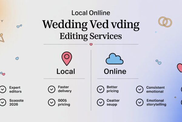 Local vs Online Wedding Video Editing Services