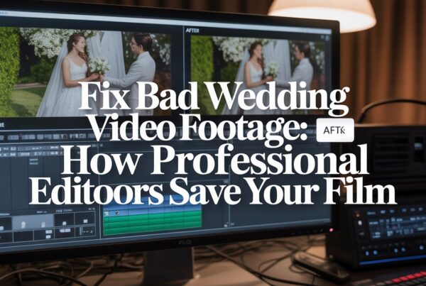 Fix Bad Wedding Video Footage