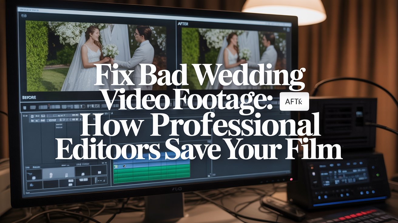 Fix Bad Wedding Video Footage