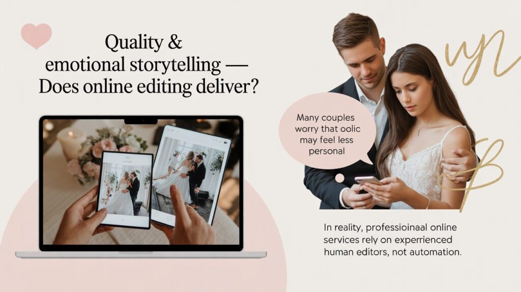 Local vs Online Wedding Video Editing Services