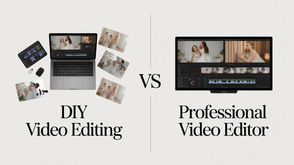 DIY vs Hiring a Professional Wedding Video Editor