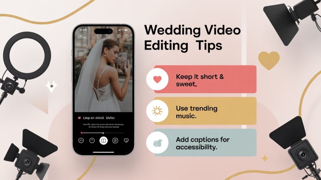 Wedding Video Editing Tips for Social Media