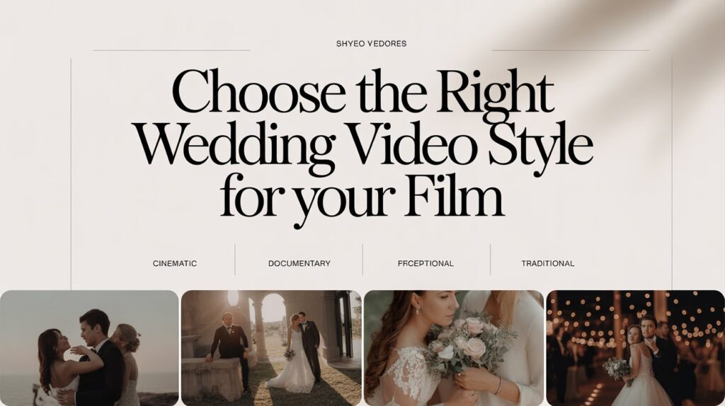 wedding video style