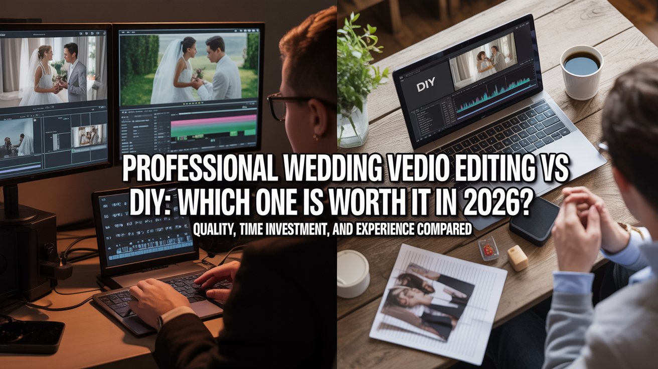 Professional Wedding Video Editing vs DIY