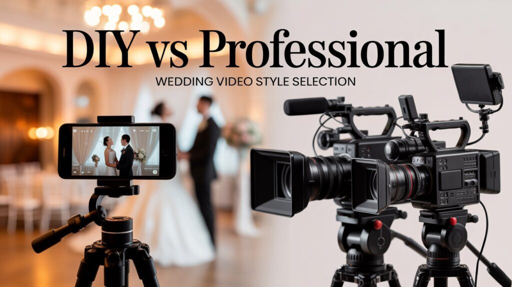 DIY vs Professional Wedding Video Style 