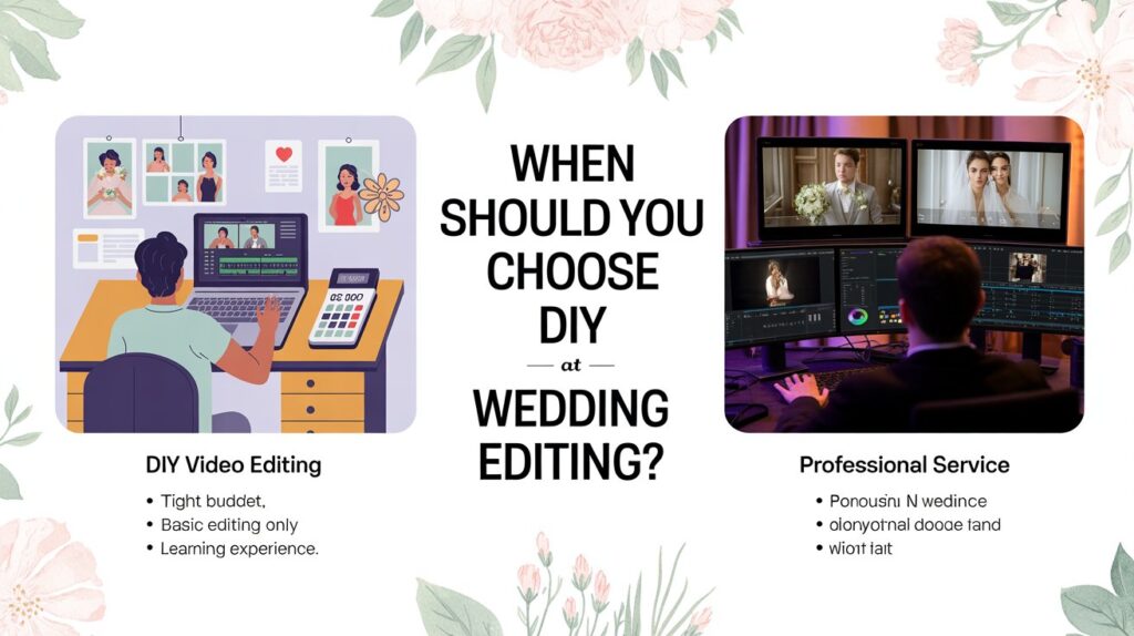 When Should You Choose DIY Wedding Video Editing?